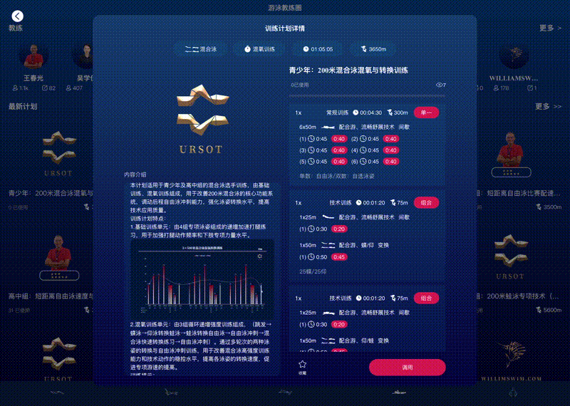 激活你的训练兴趣不容易，教练员远比你想象的难！—— 轻巧灵活的3×500米混合泳转换训练！